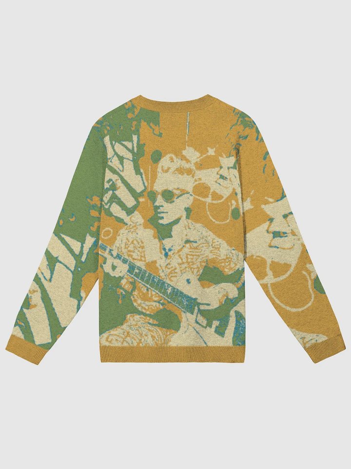 ®ockn Billy Guitar Groove Grass Jacquard Sweater product image (2)