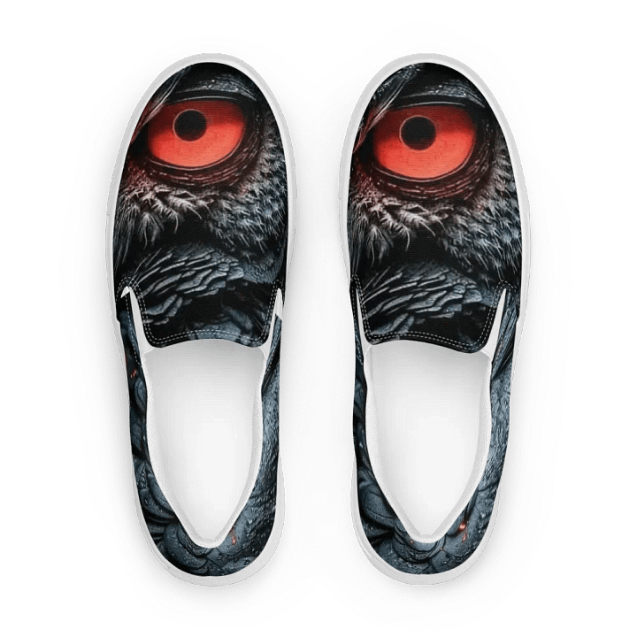 Glowing Owl Women's Slip-On Shoes product image (1)