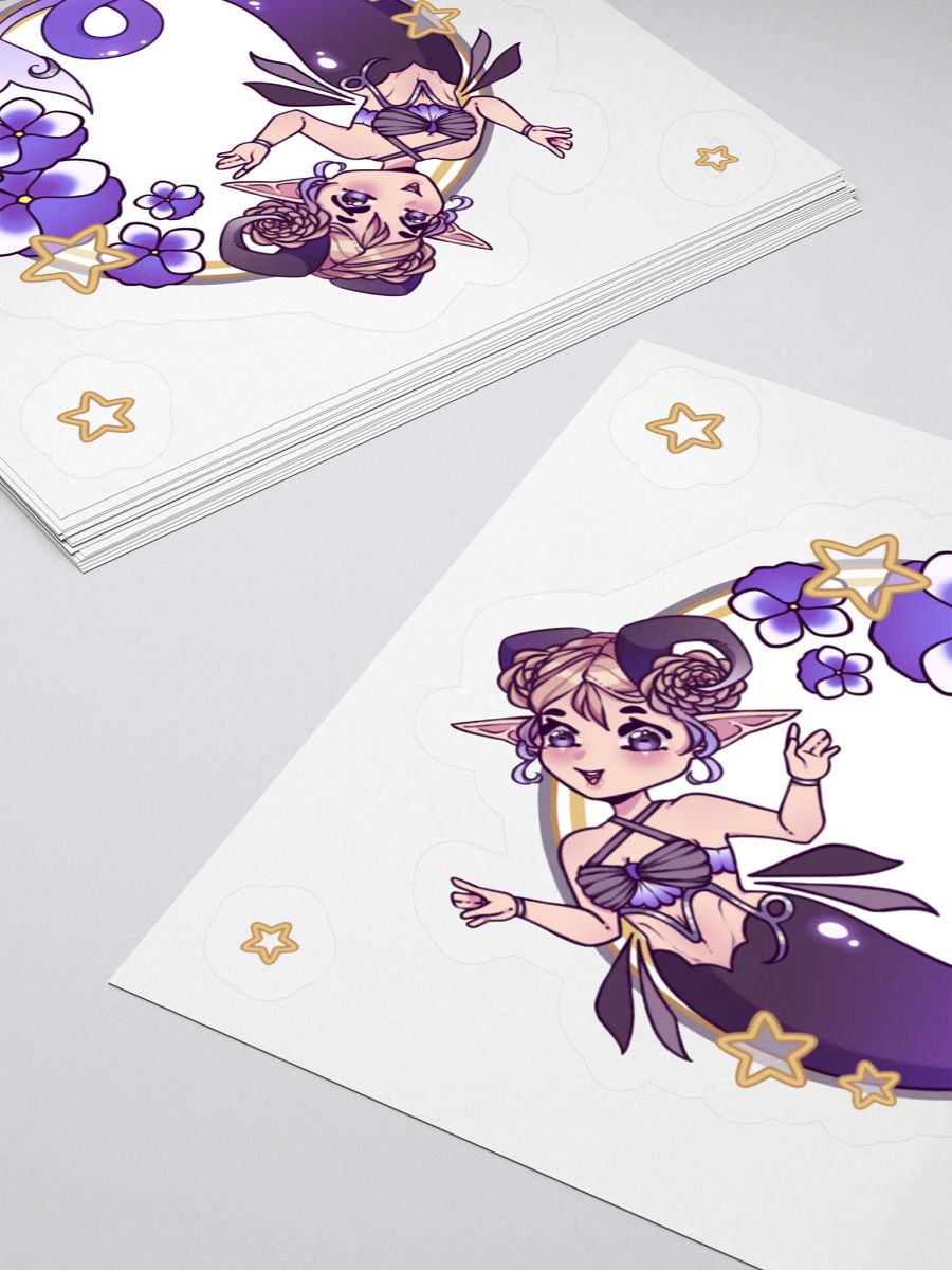 CAPRICORN ☆ Zodiac Chibi Sticker product image (12)