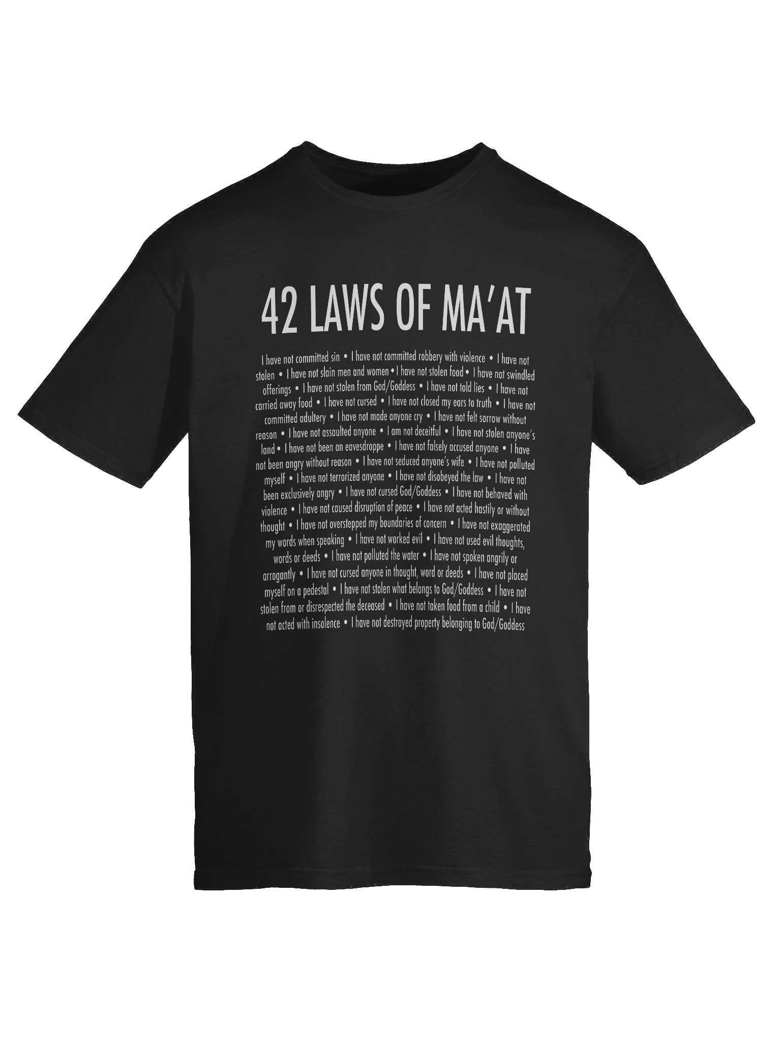 42 LAWS OF MA'AT - Unisex T-Shirt product image (9)