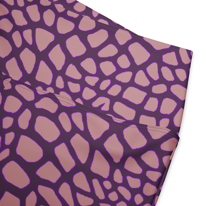 Purple Giraffe Flare Leggings product image (2)