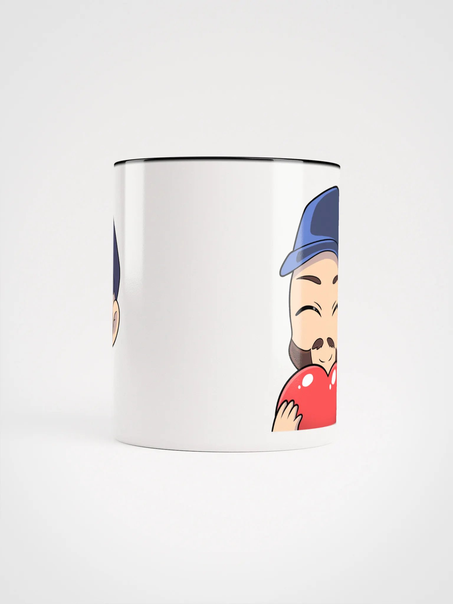 Heart Jonny colored ceramic mug product image (43)