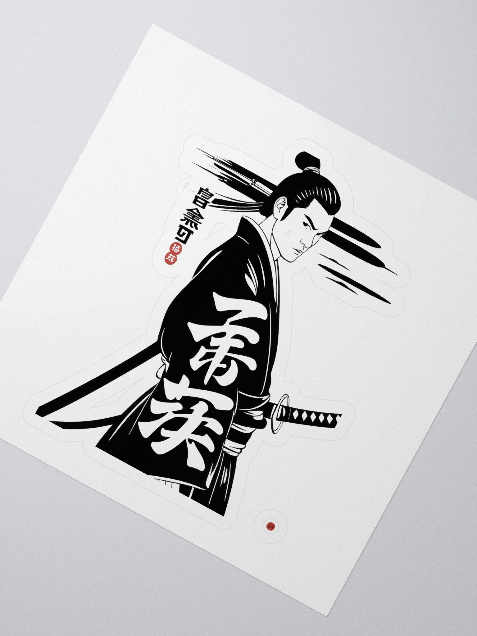 Samurai Serenity Kiss Cut Stickers product image (2)