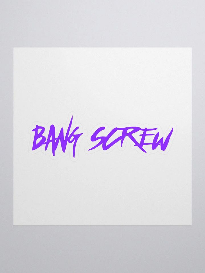 Bang Screw Sticker product image (1)