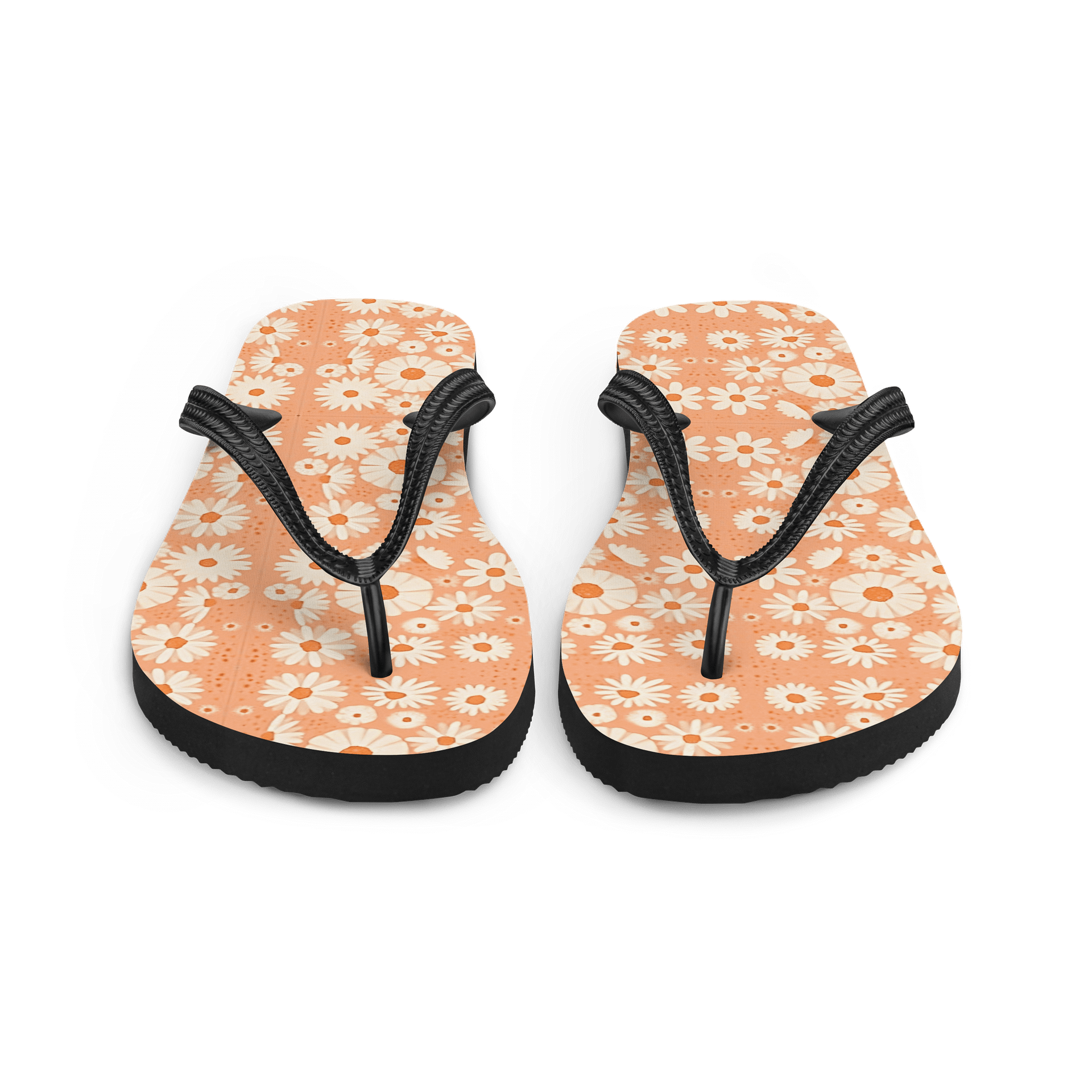 Daisy Seamless Patterned Flip-flops product image (4)