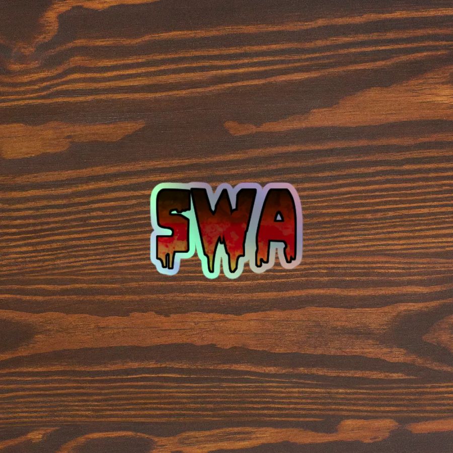SWA Holographic Sticker product image (5)