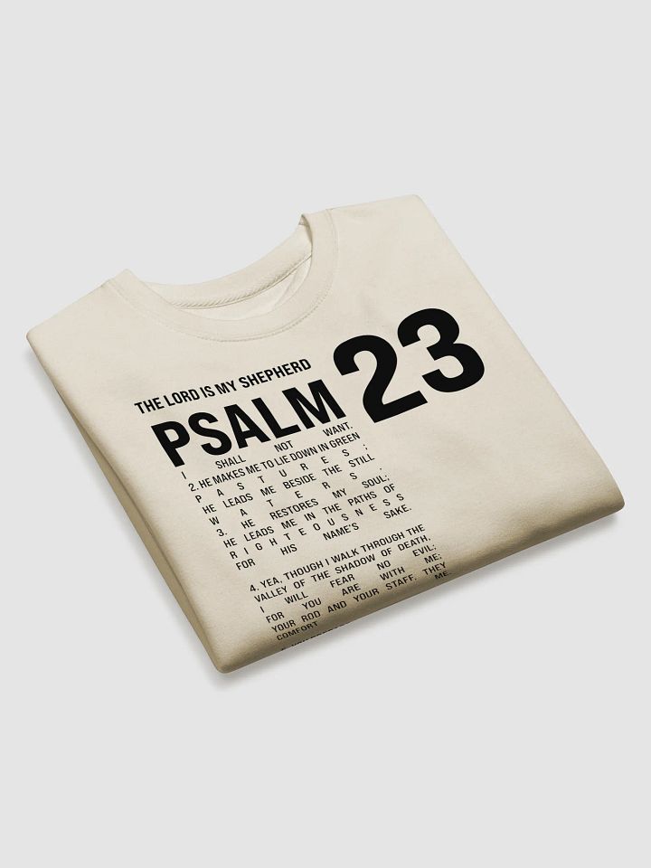 The Lord Is My Shepherd – Psalm 23 Sweatshirt product image (2)