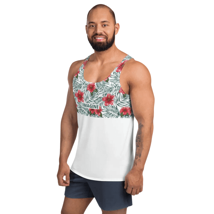 Hibiscus Leaf Design | Men´s Tank Top product image (2)