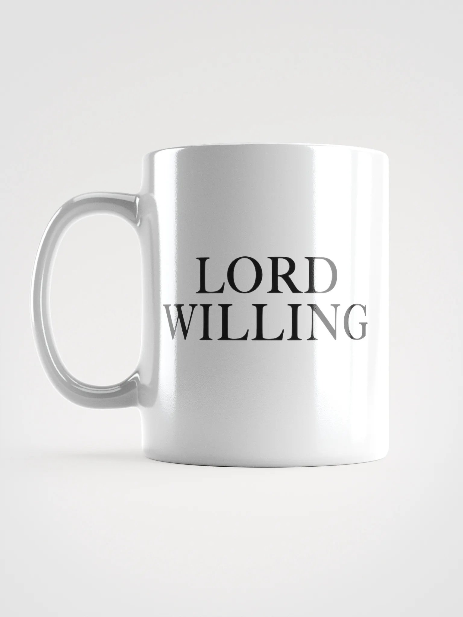 Lord Willing Coffee Mug product image (1)