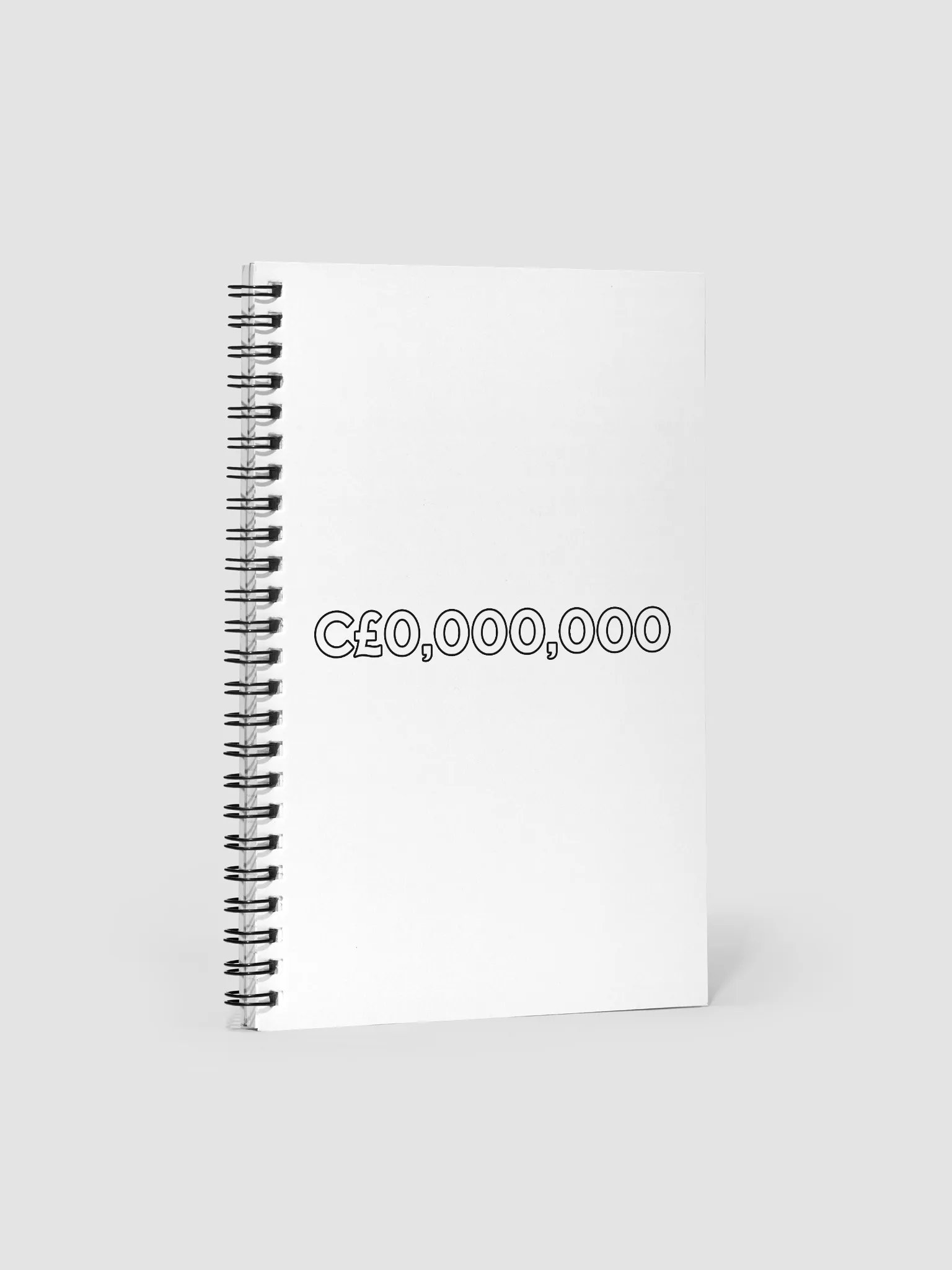 CEO Millions Notebook Spiral Notebook product image (1)