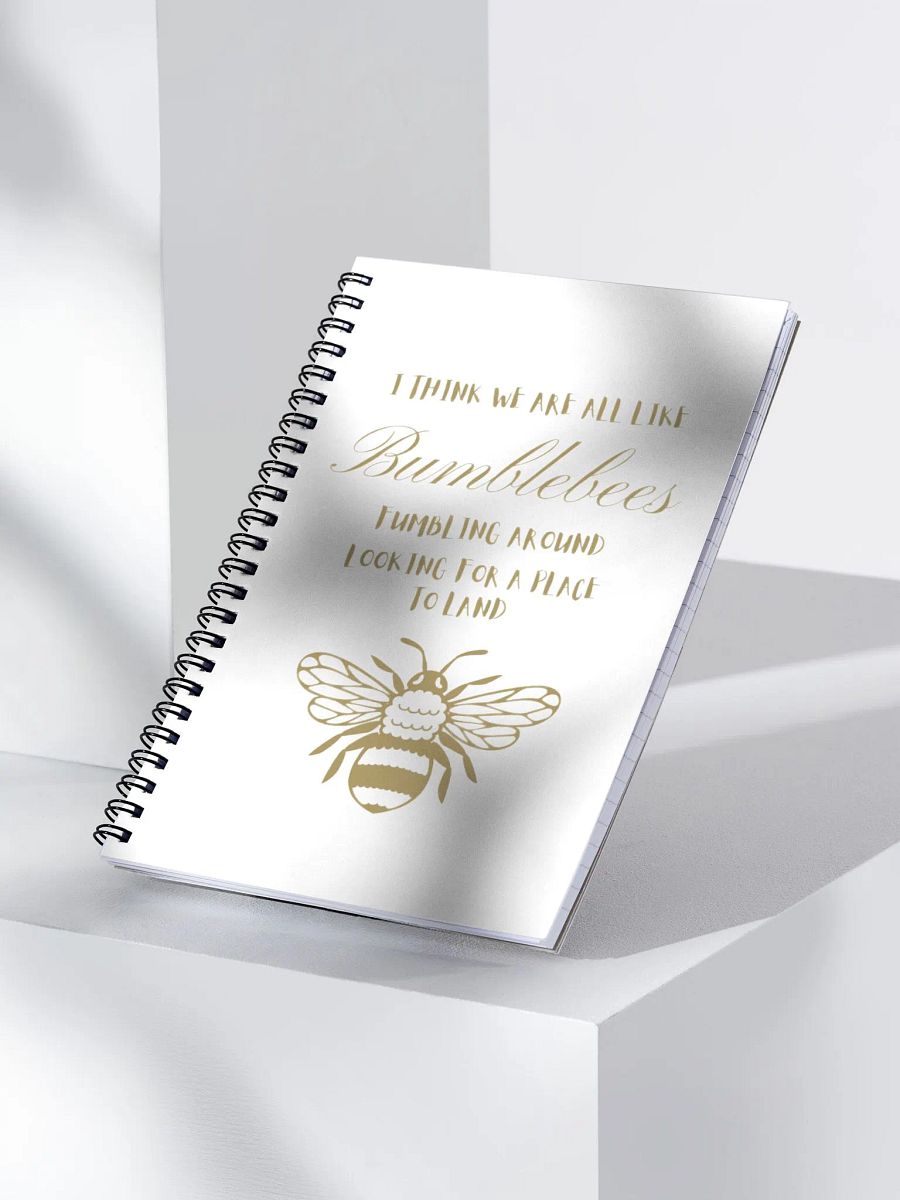 Bumblebee Spiral Notebook product image (4)