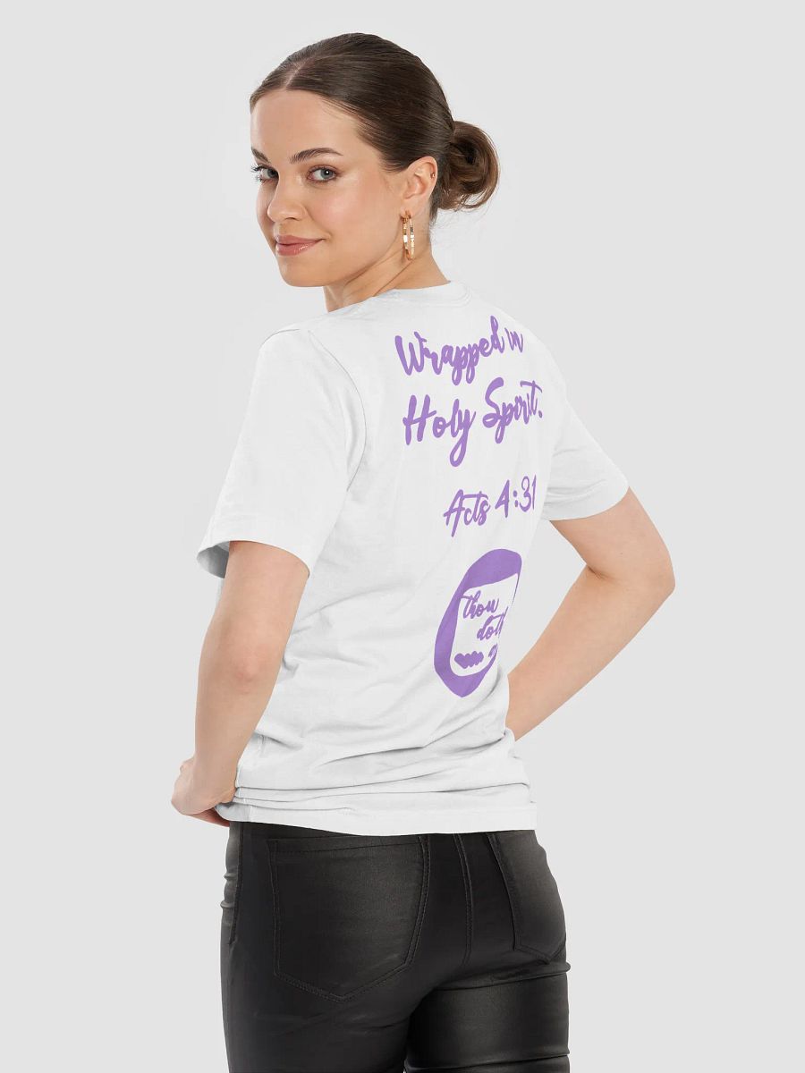 WRAPPED IN HOLY SPIRIT _ LAVENDER TEE product image (9)