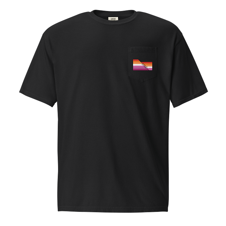 Faulted Pride Flags- Lesbian Shirt product image (1)