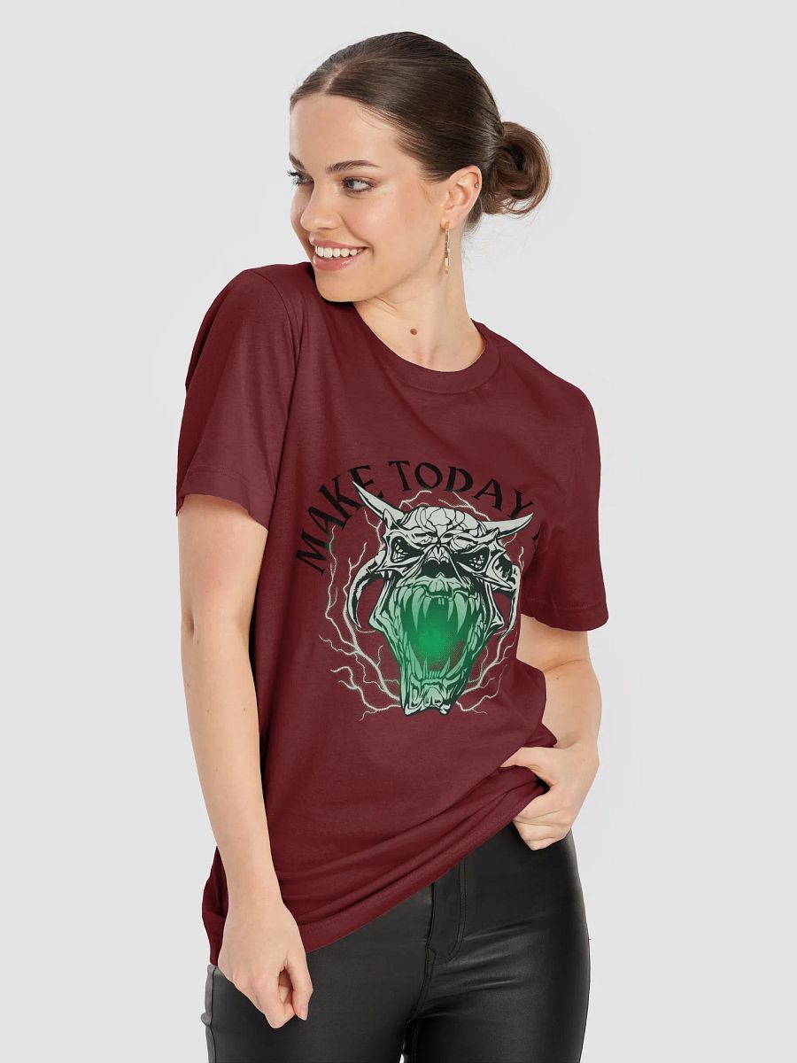 Menacing Skull Glow-in-the-Dark T-Shirt product image (8)