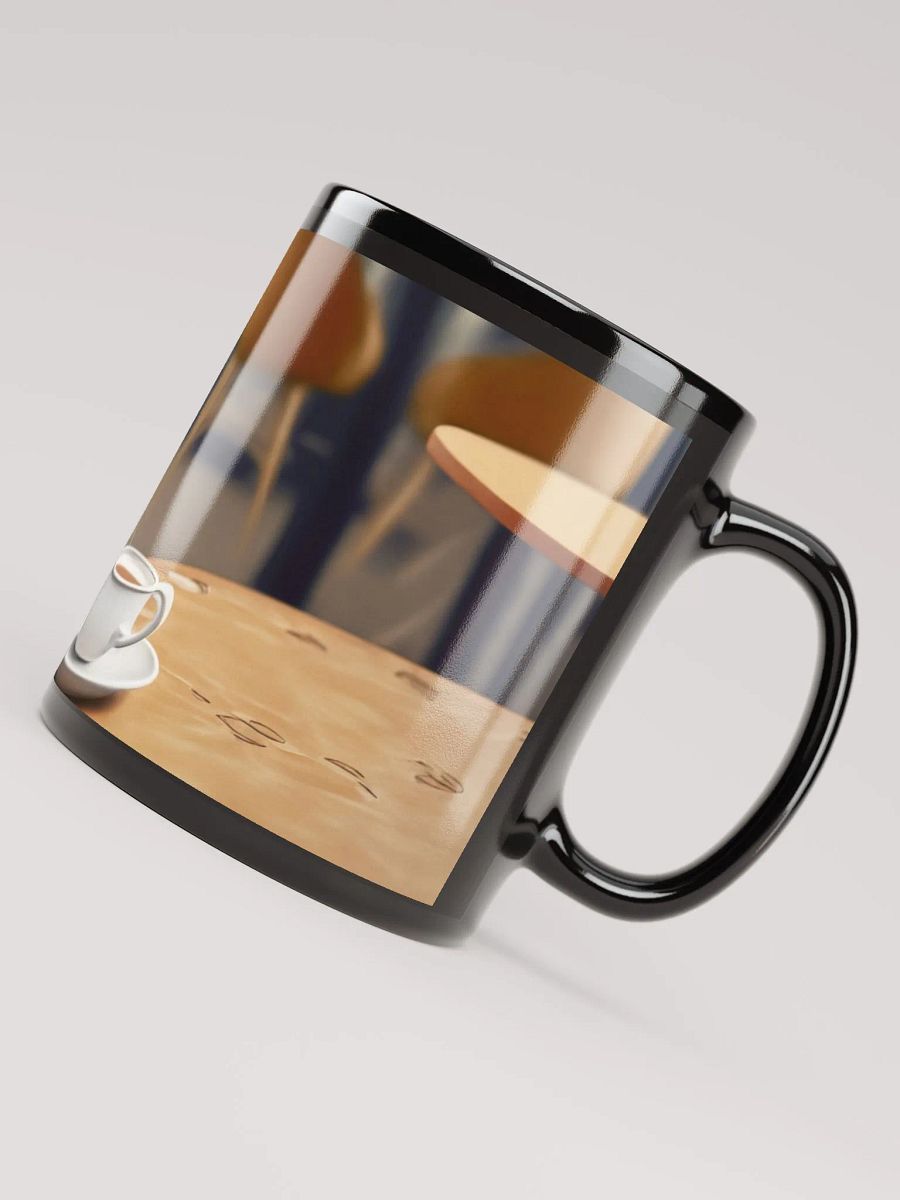 French Bulldog Elegance: Black Glossy Mug for Sophisticated Dog Lovers product image (6)