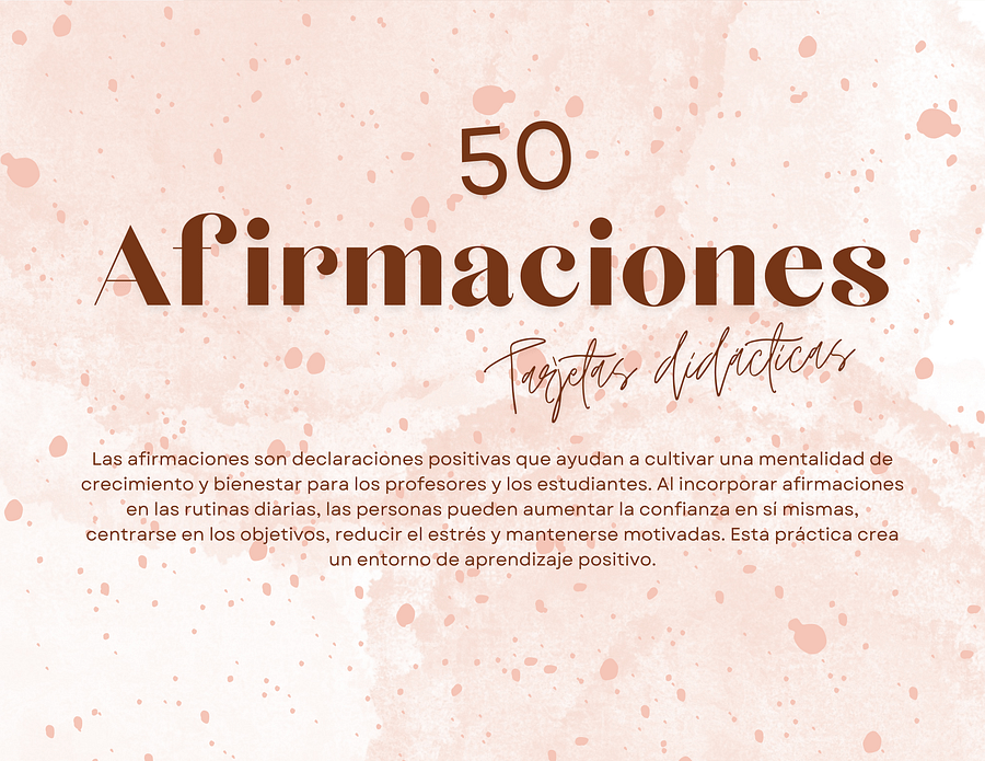 214 Tarjetas, una selección de tarjetas para un mejor desarrollo de profesores y alumnos product image (5)