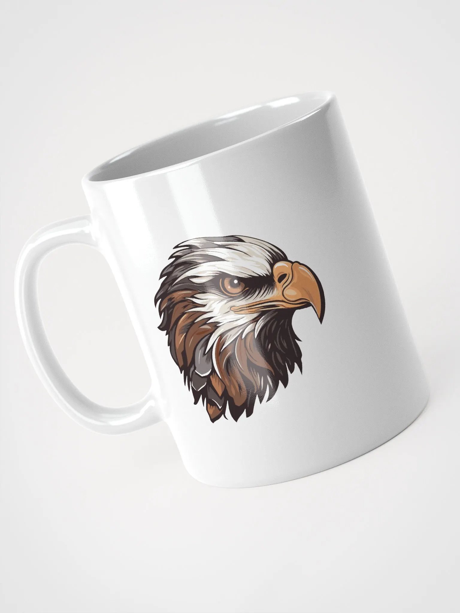 Mug - Brown Eagle Head Illustration product image (7)