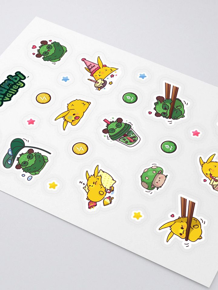 Raiden & Moku Sticker Sheet product image (2)