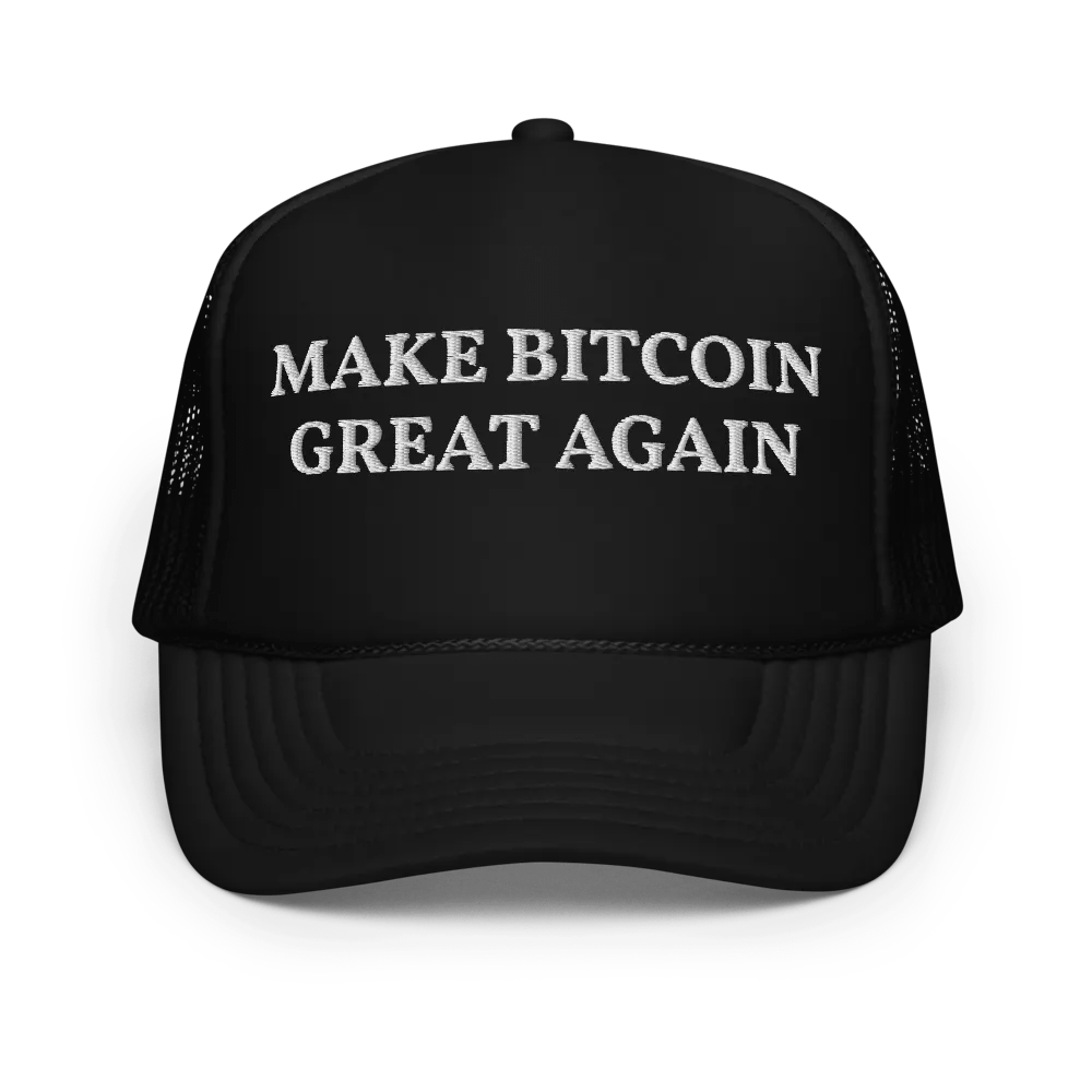 Make Bitcoin Great Again - Embroidered Trucker Cap Hat product image (1)