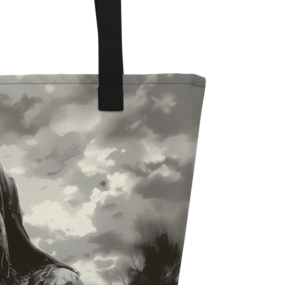 Horror Tote Bag Creepy Design product image (5)