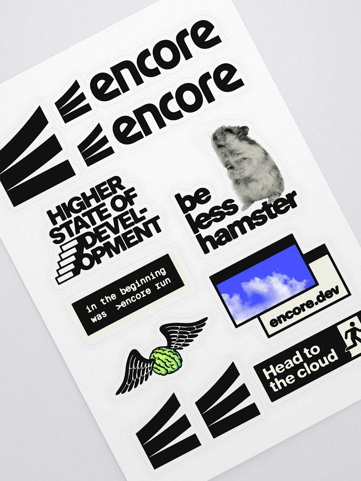 Encore Sticker Pack product image (1)