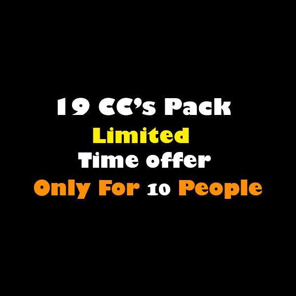 Pack of 19 CC's product image (1)