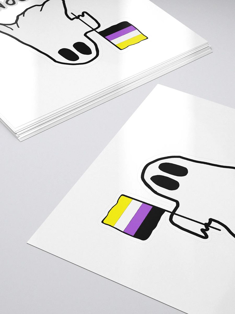nonBOOnary Sticker product image (5)