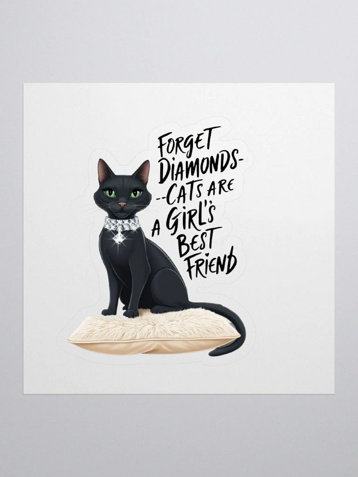 Purr-fectly Sparkling Cat Stickers product image (1)