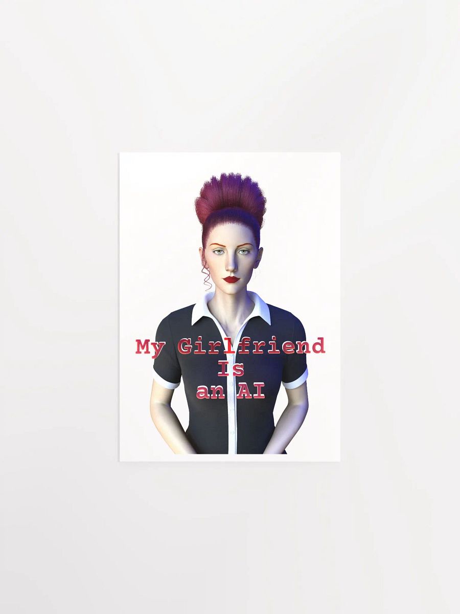 AI Girlfriend (enhanced matte paper poster) product image (1)