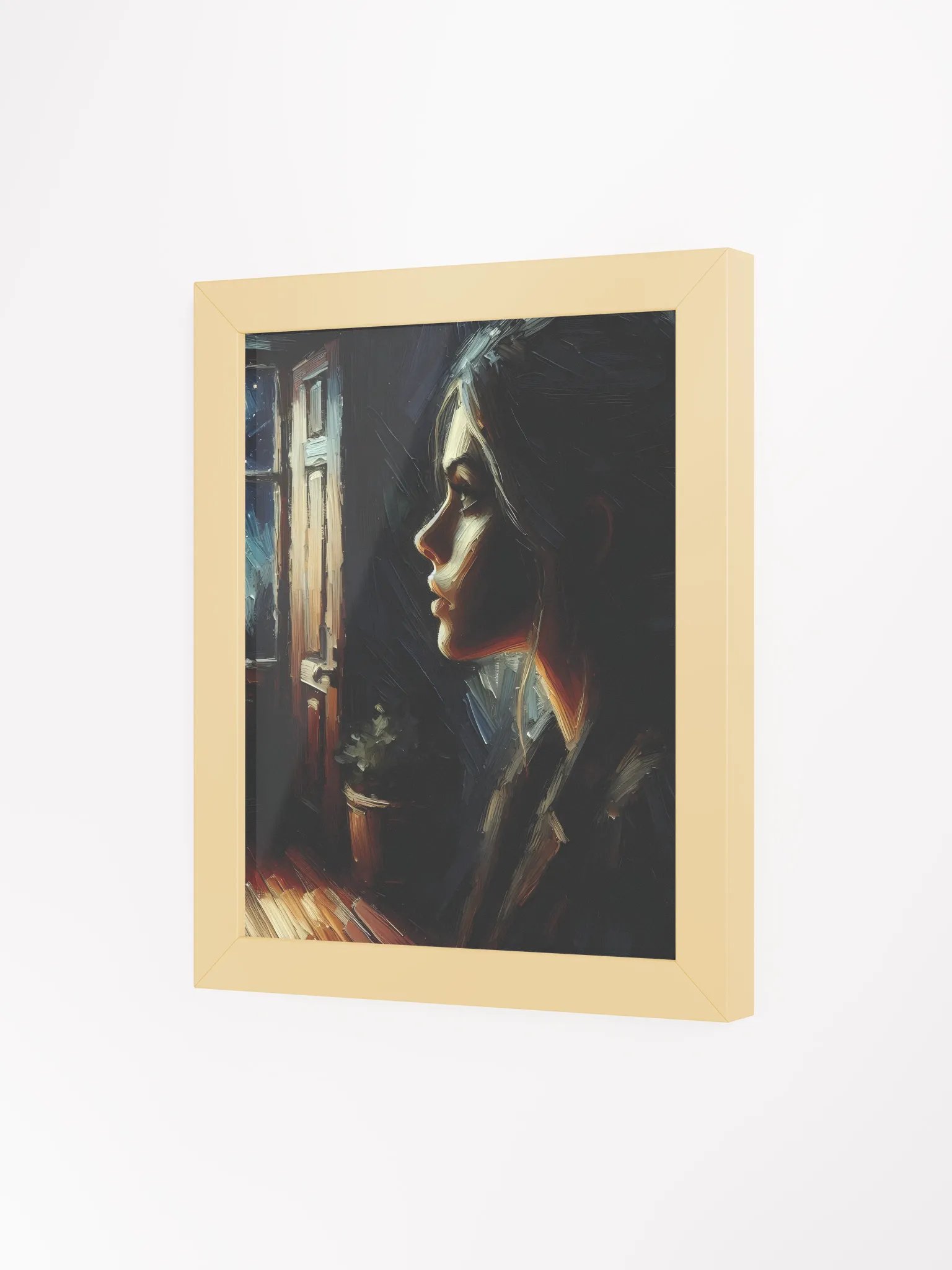 Woman Art Frame | Woman Painting | Girl Frame | Painting #A2 product image (76)