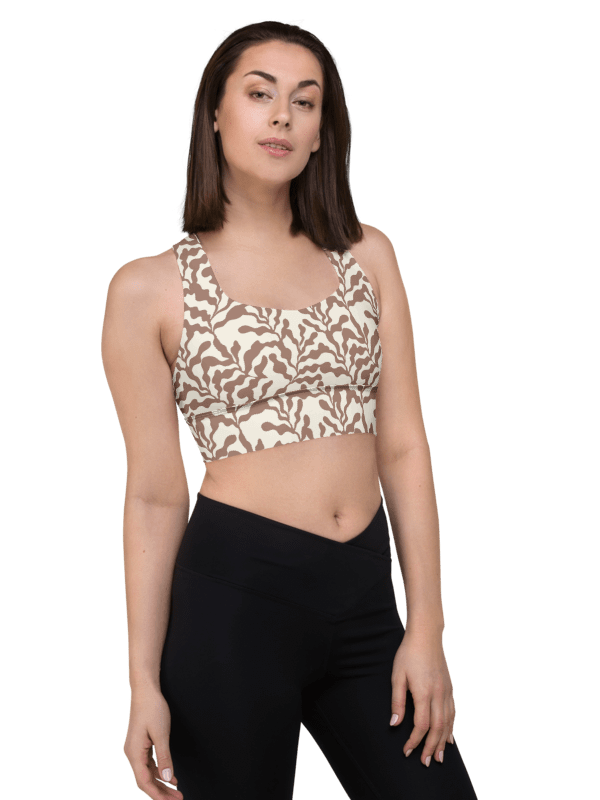 Organic Flow | Recycled Longline Sports Bra product image (2)