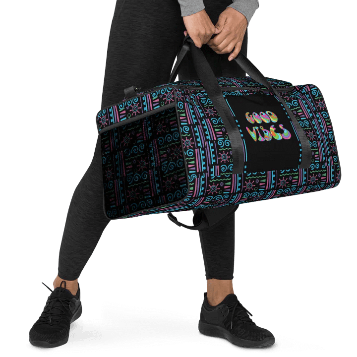 GOOD VIBE ONLY DUFFLE BAG CLASSIC product image (1)
