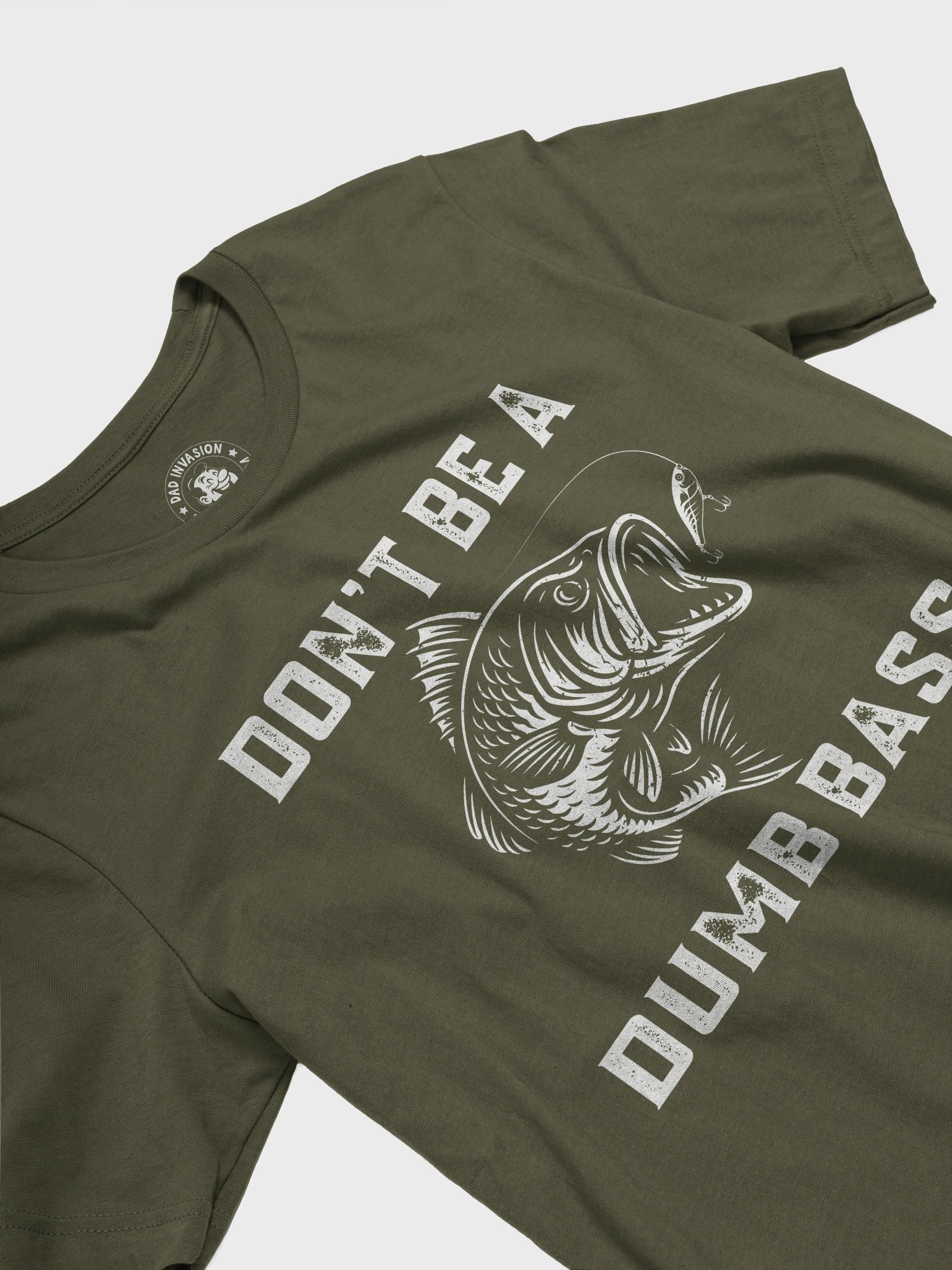 Funny Fishing Dad Shirt – Don’t Be a Dumb Bass T-Shirt product image (2)