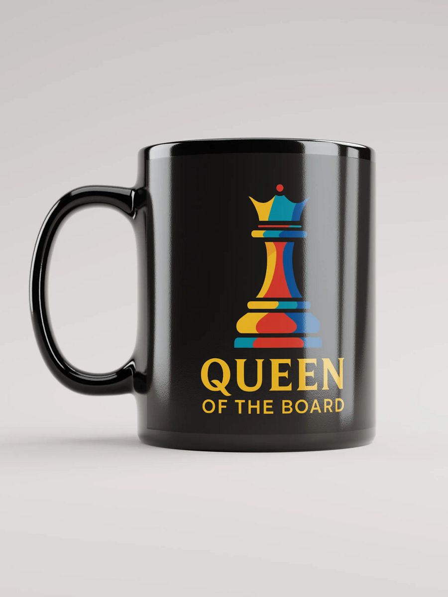 Queen of the Board - Black Glossy Mug product image (6)