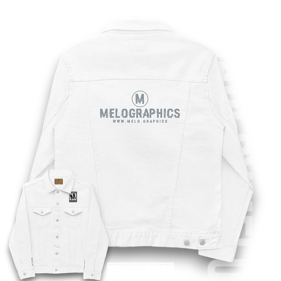 Rated M: Grey Stitched - Denim Jacket | #MadeByMELO product image (1)