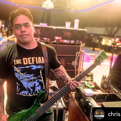 Posted• @chris.waiau Rad photo by @coreykoniz before sound check at the last Australia @infectiousgrooves date. Getting @robt...