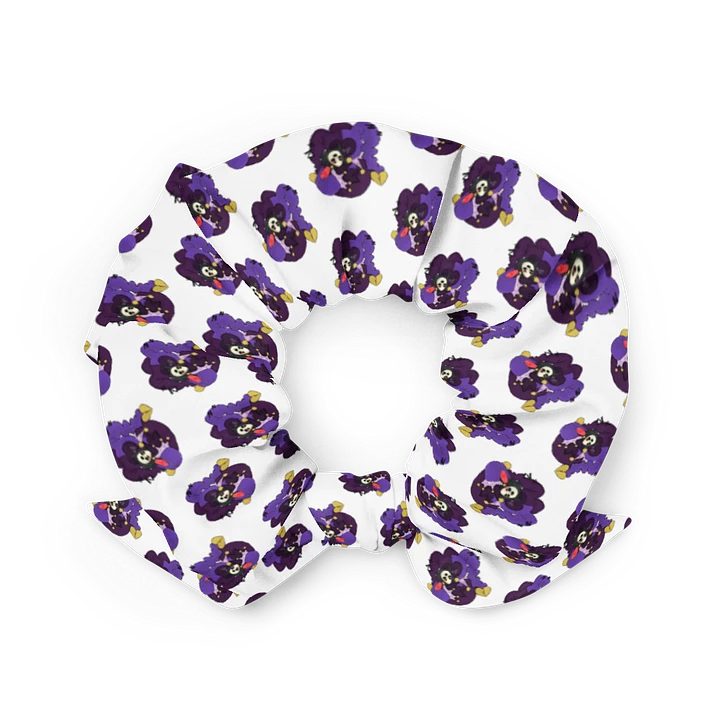 White Jester Scrunchie product image (1)