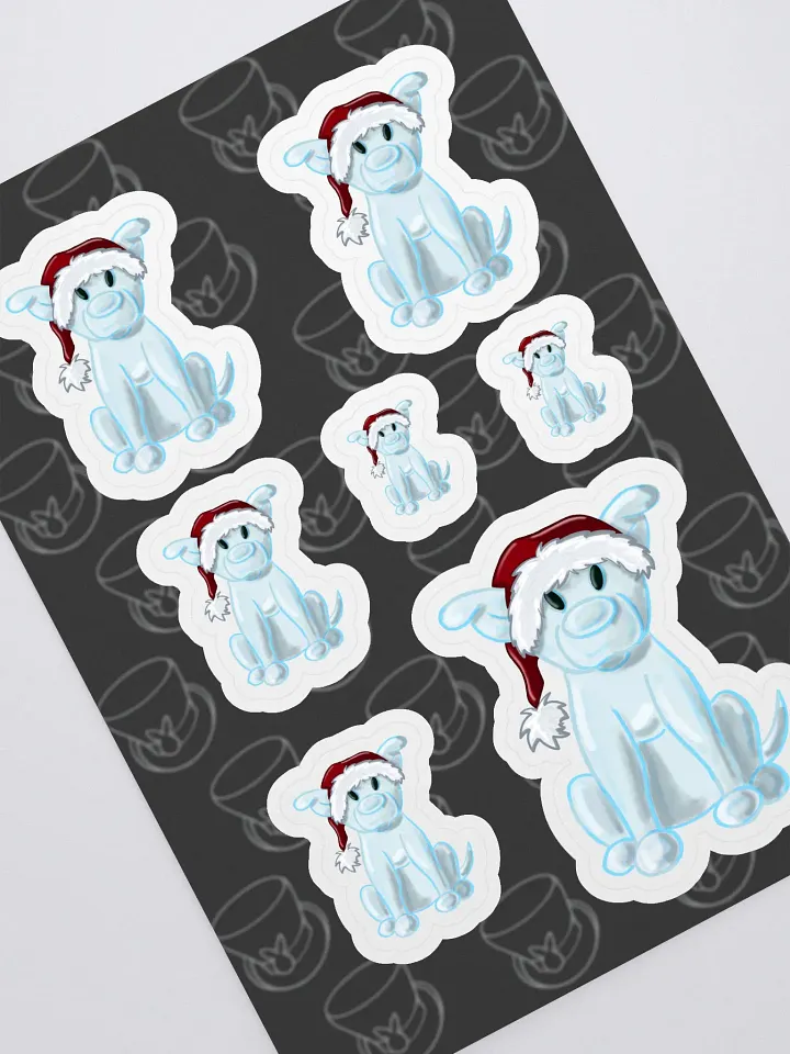 Snow Pup Stickers product image (1)