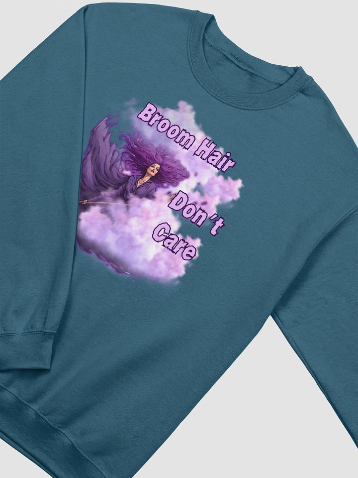 Broom Hair Don't Care classic crewneck sweatshirt product image (2)