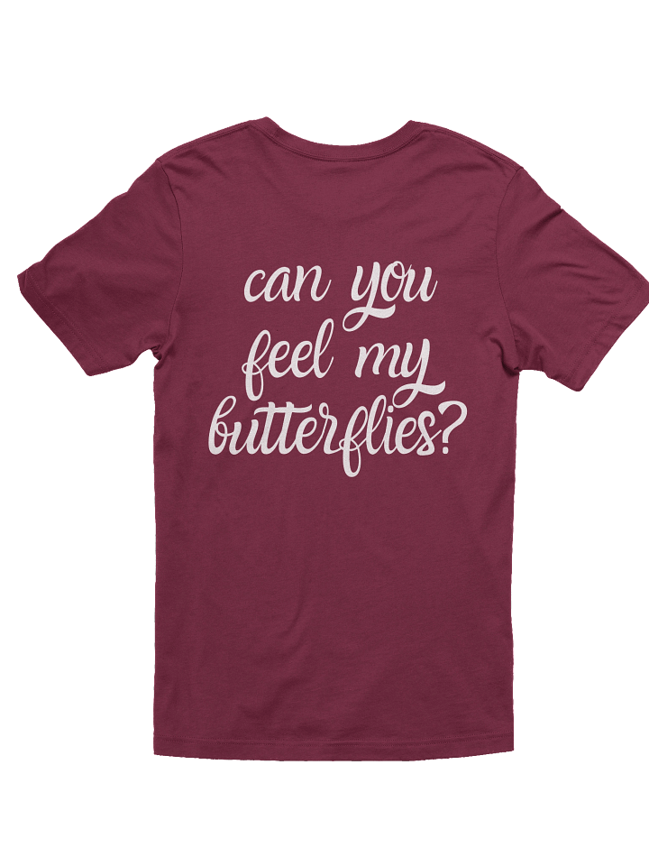 "butterflies" Comfort Tee - Red product image (2)