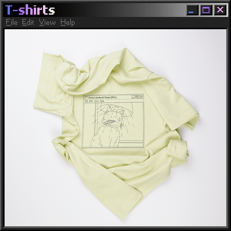 Lamp Cat T-Shirt product image (2)