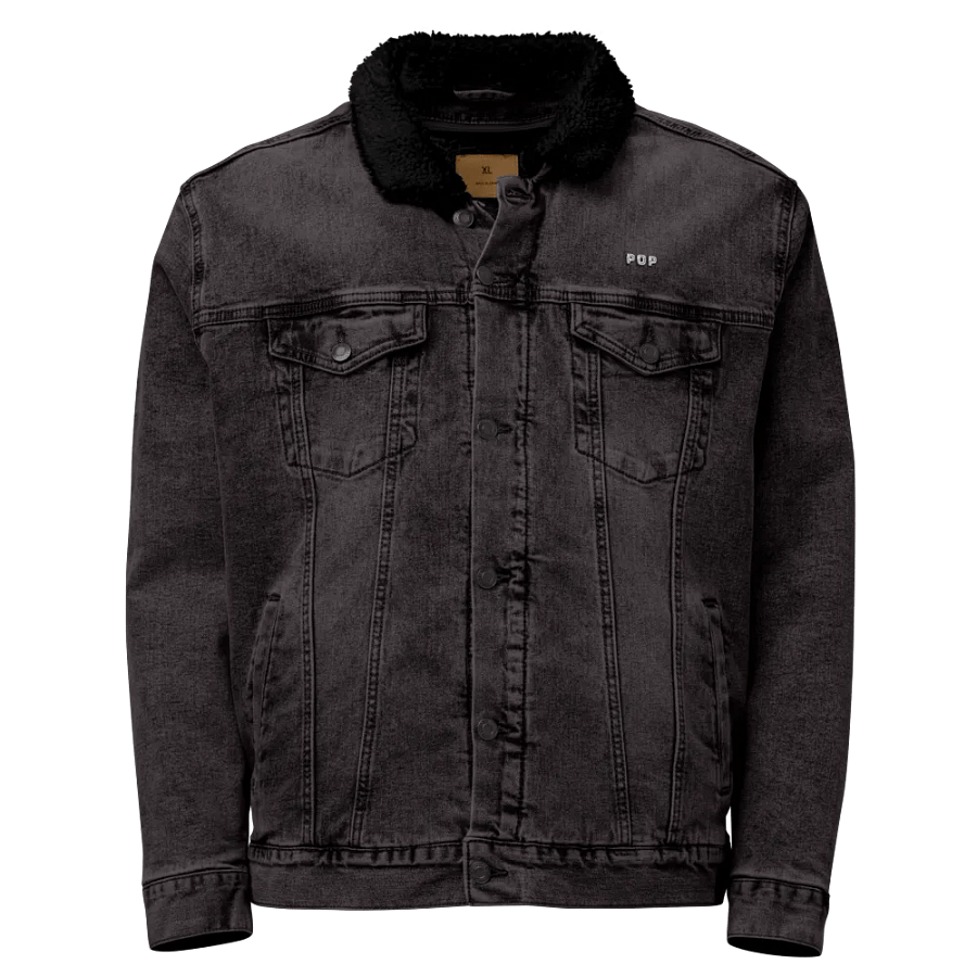Threadfast Apparel Unisex Sherpa Denim Jacket product image (1)