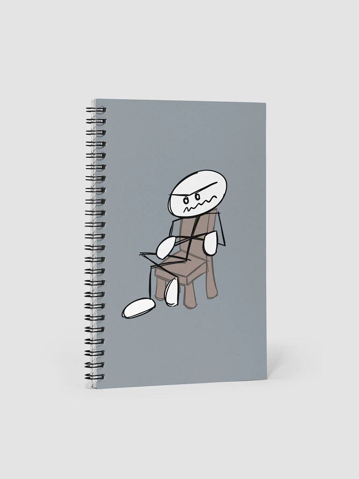 Mr. Grumpy Recalcitrant Man Spiral Notebook product image (1)