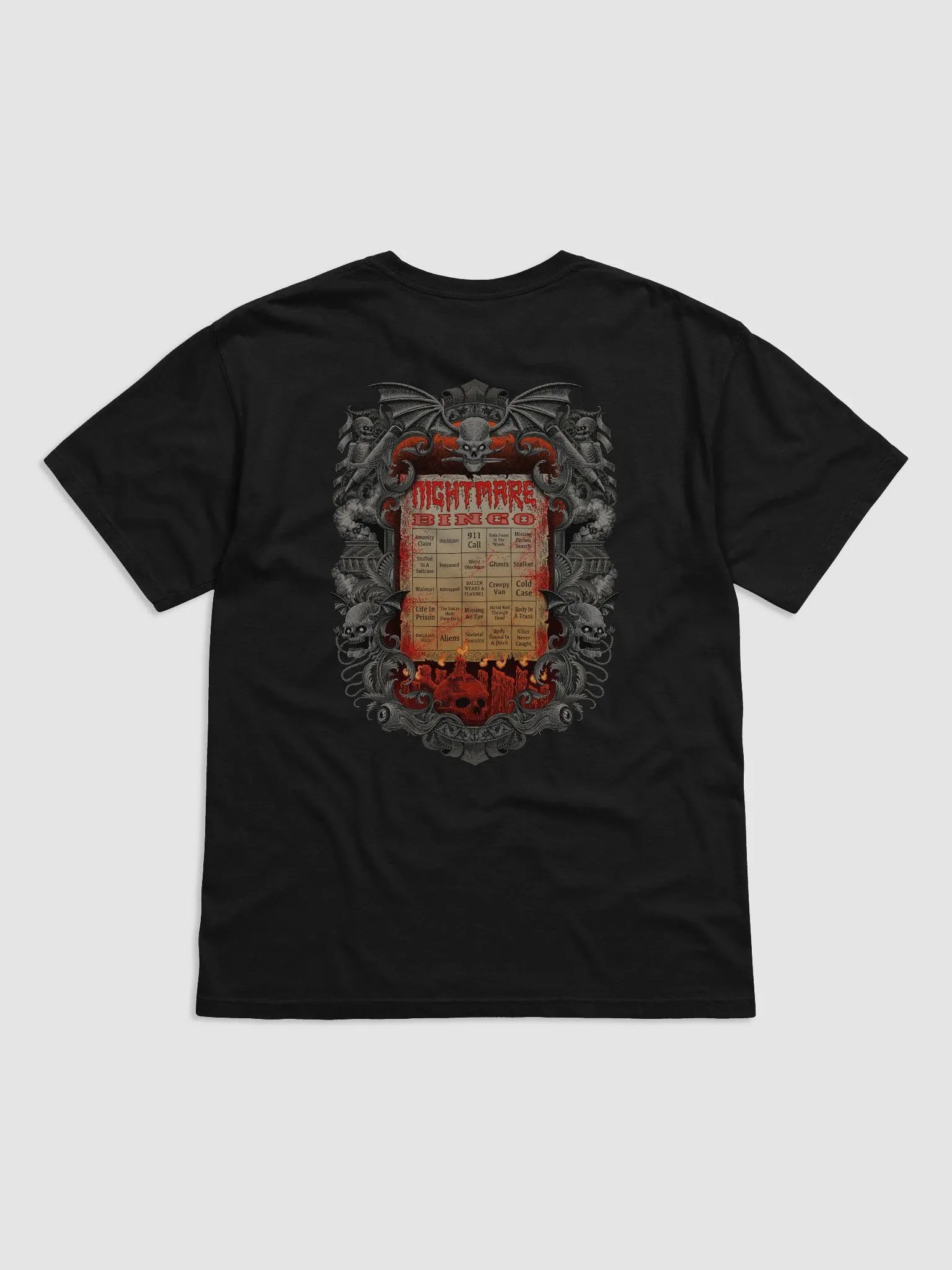 Nightmare Bingo T-Shirt 2 product image (2)