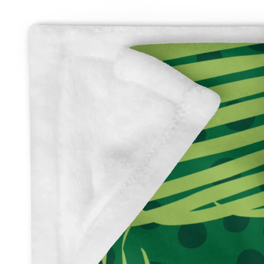 Throw Blanket 💚 I will focus my energy on what's good for me (127 × 153 cm) product image (12)