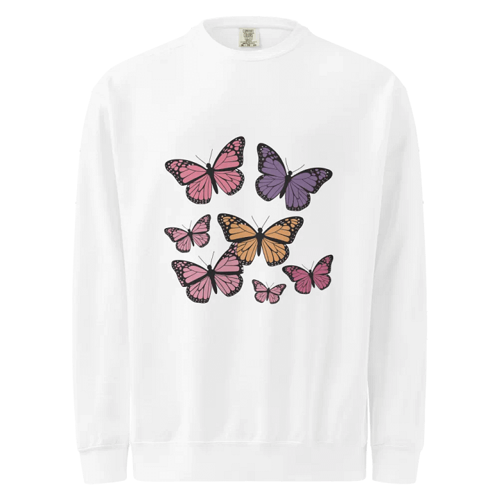 Vibrant Monarch Butterfly Sweatshirt product image (1)