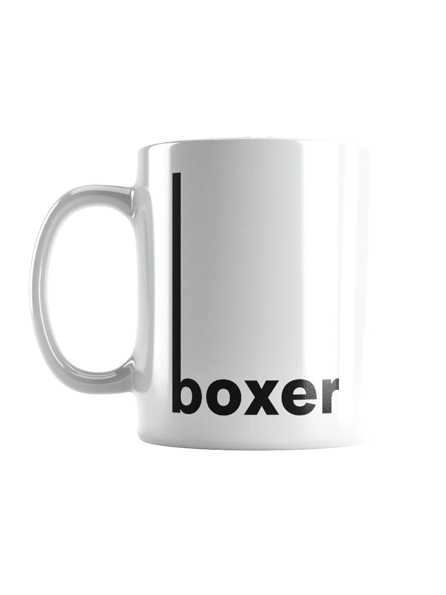 Boxer Minimalist Chic Mug For Boxer Lovers & Owners product image (3)