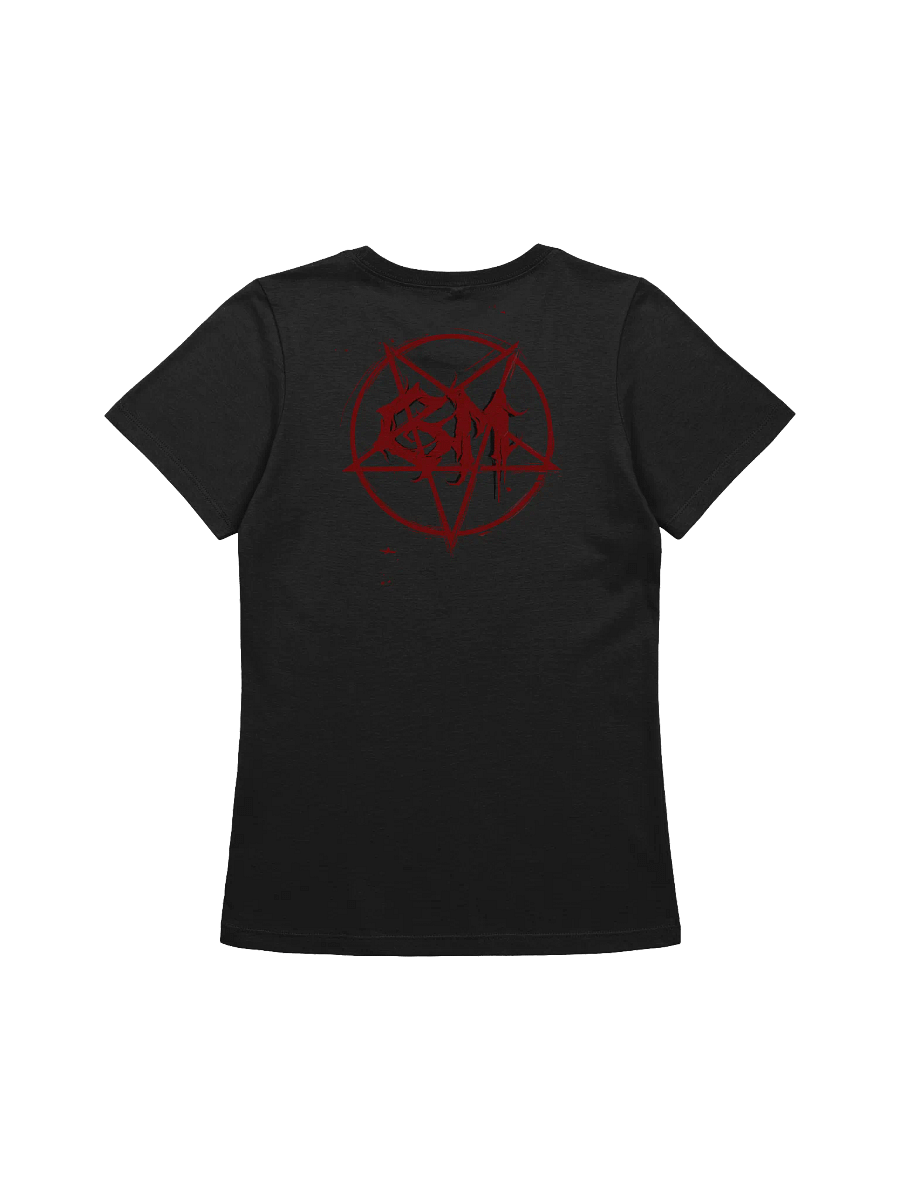 Eerie Evil Doll Bella+Canvas Women's Relaxed-fit T-Shirt 100% Cotton product image (2)