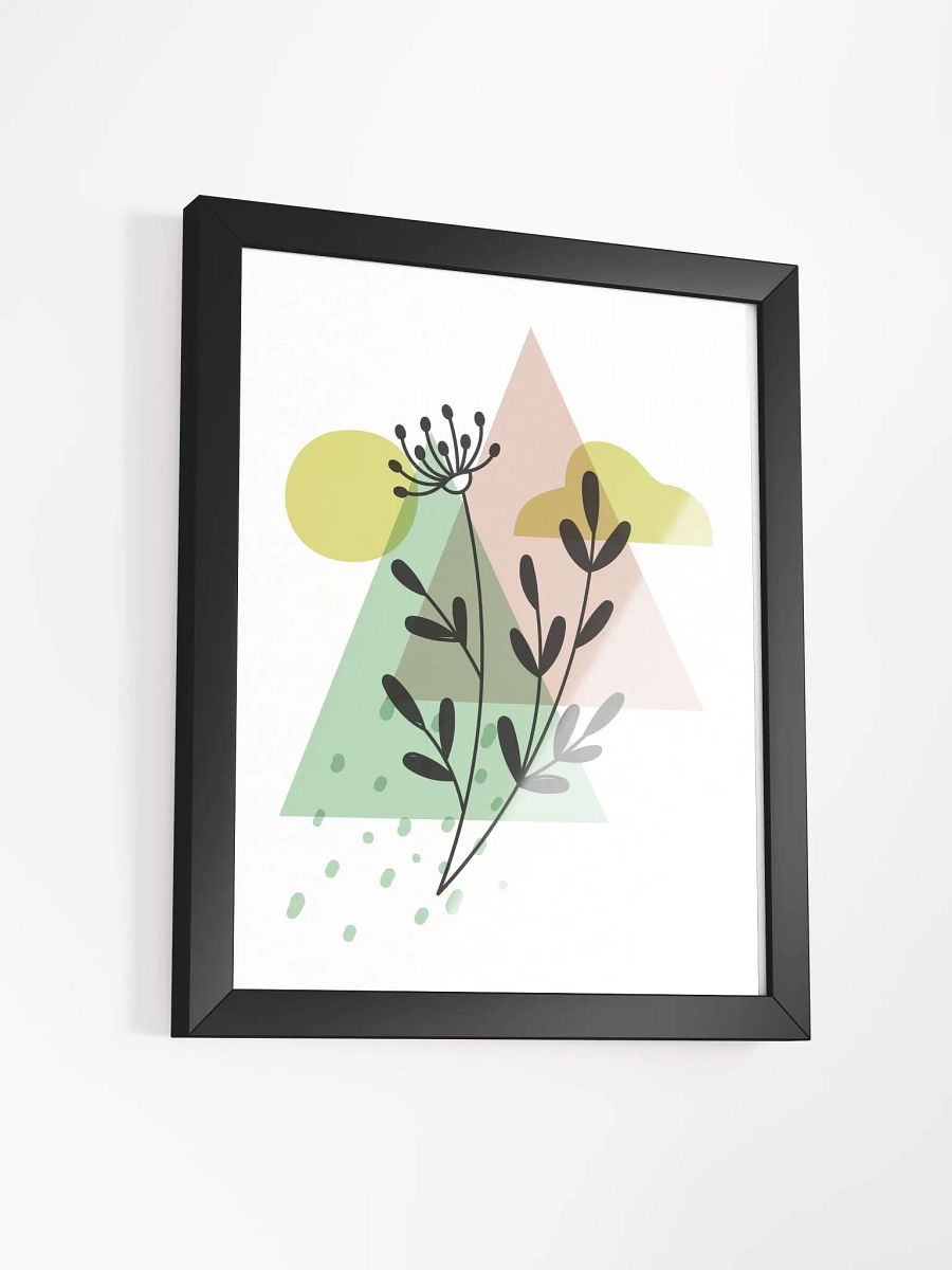 Botanical Geometry Framed Poster product image (41)