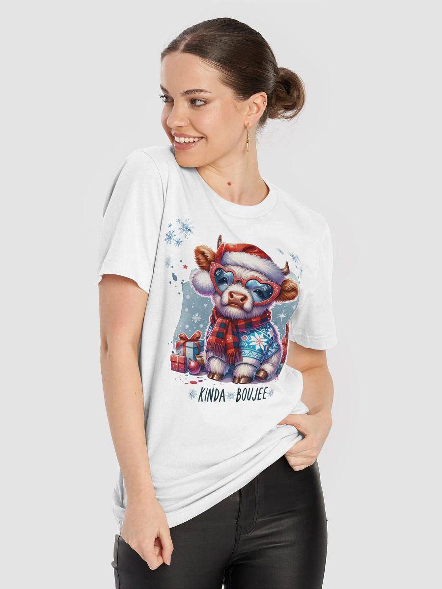 Kinda Boujee Christmas Grapich Tee product image (109)